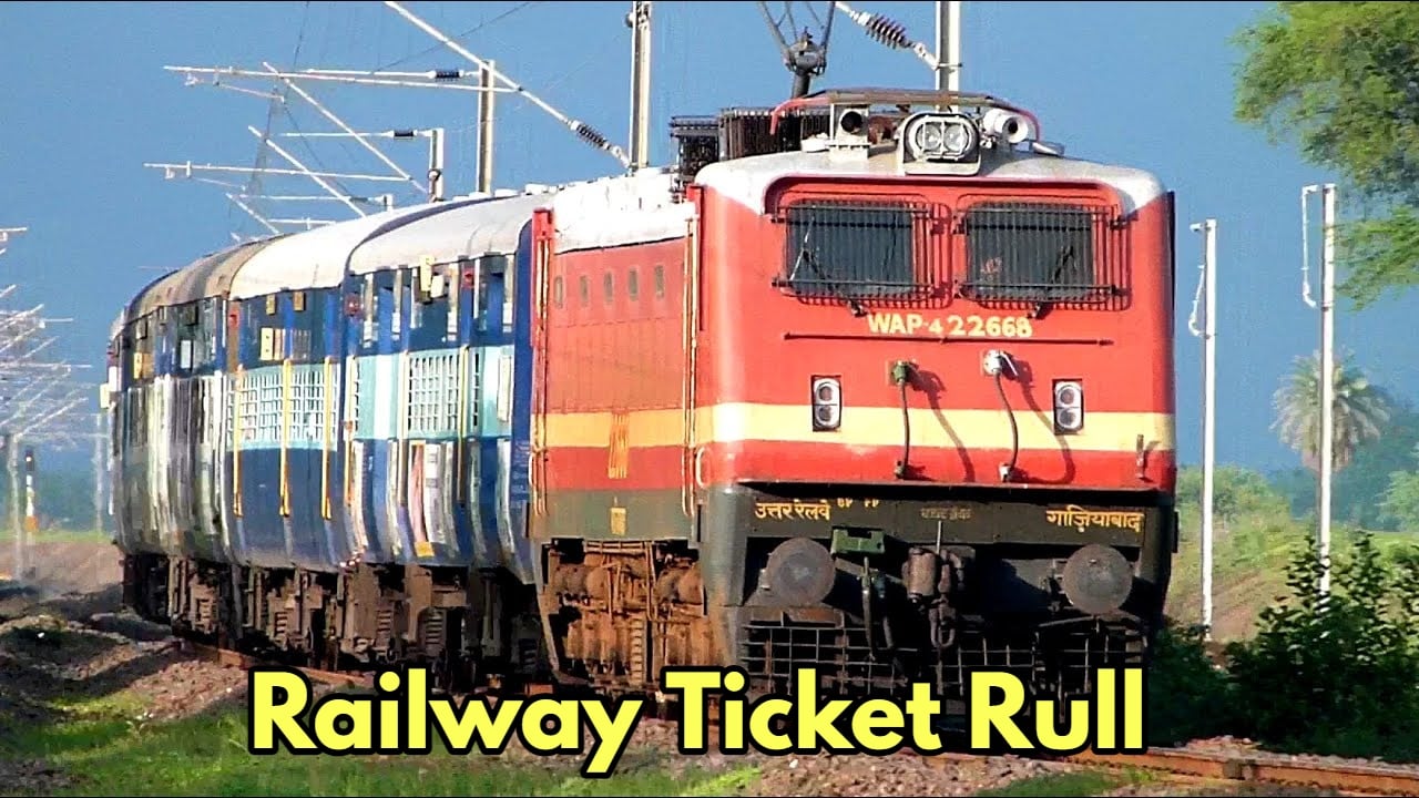 railway ticket